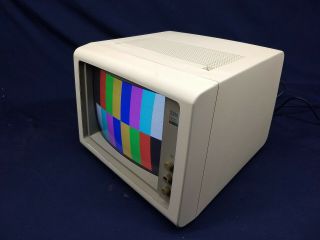 Ibm 5154 Ega Enhanced Color Display Crt Computer Monitor 1985