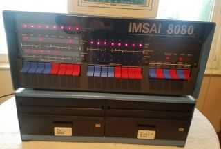 Imsai 8080 Computer & Dual 8 " Floppy Drive Thinker Toys,