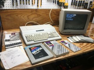 Tandy 1000 Ex Computer System With Monitor And More