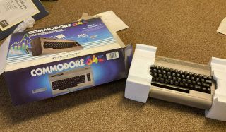 Commodore 64 Computer 2 - 1541 Drives Modem S/w Joysticks Mans,  C64 Box