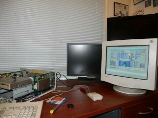 Commodore A2320 Amber Deinterlacer/scandoubler,  Video Slot Amiga 2000,  3000,  4000