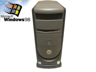 Windows 98 Se Retro Dos Gaming Computer Dell Dimension 4300 W/ Games Installed