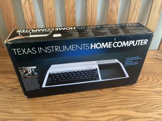 Texas Instruments Ti99/4a “new Old Stock” / Open Box W All Orig Packaging