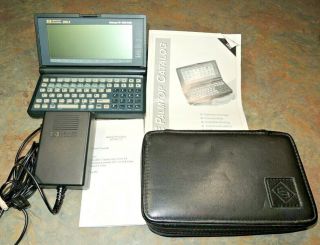 Hp 200lx Palmtop Pocket Pc 2mb Ram Case Power Cable Packard Xlent