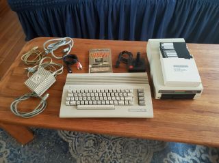 Commodore 64 Computer With 1541 Single Floppy Disk Drive