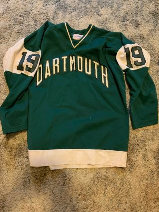 (2) Dartmouth College Game Hockey Jerseys 2
