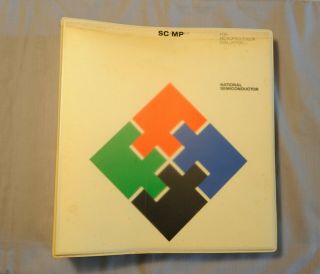1976 National Semiconductor Sc/mp Microprocessor Evaluation Kit