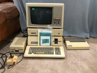 Apple Iii Bundle = Computer,  Monitor,  Profile,  Floppy,  Silentype Printer