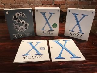 Apple Mac Os X Beta,  10,  10.  1 - Boxes And Manuals