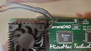 MicroMac Carrera 040 68040/33MHz CPU Accelerator w/CarreraTurbo 128KB cache card 3