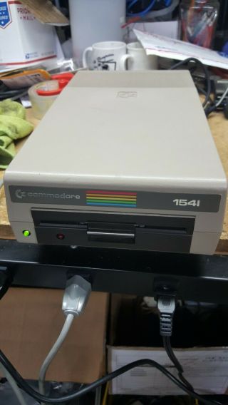 Commodore 64 System With 1541 Floppy Drive And Serviced 2
