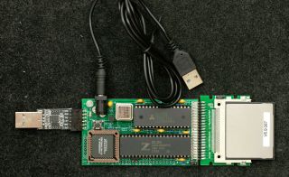 Cp/m Ready Z80 Single Board Computer,  Zrcc,  Cpm Sbc,  Compact Flash,  Epm7064s 41