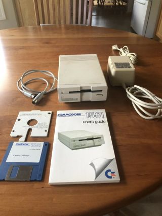 Commodore 1581 Disk Drive With Jiffydos - And Perfectly