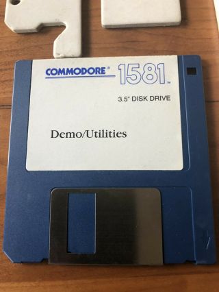 Commodore 1581 Disk Drive with JiffyDOS - and Perfectly 2