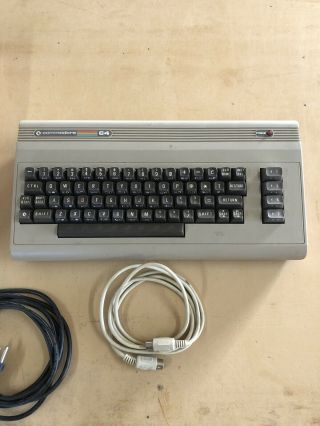 Commodore 64 Computer With Commodore 1541 Floppy Disk Drive 2