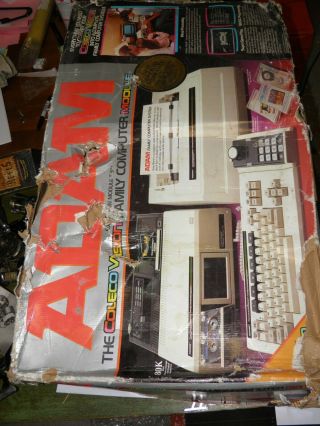 Vintage Adam Coleco Vision Family Computer System Keyboard Box