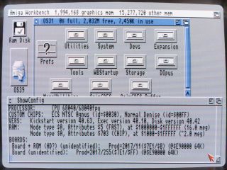 GVP GForce 68040@33mhz Combo Accelerator fo Amiga 2000 2000HD 2500 Video Toaster 2