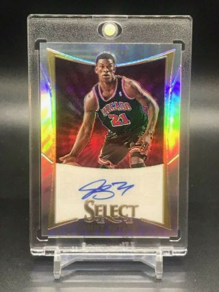 2012 - 13 Select Jimmy Butler Auto Rc Silver Prizm /199 Great Centering