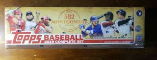 2019 Topps 582 Montgomery Complete Factory Set