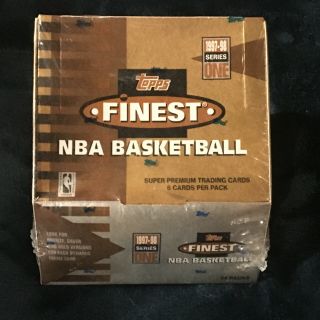 1997 Topps Finest Basketball Hobby Box Series 1