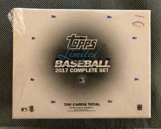 2017 Topps Baseball Limited Tiffany Factory Complete Set Aaron Judge Rc