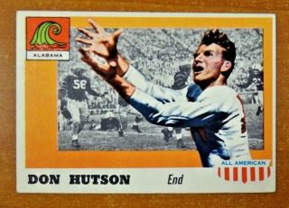 Don Hutson Rookie 1955 Topps All American Football Card Maybe 5 Or 6