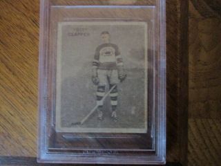 Vintage 1933 World Wide Gum Ice Kings 1 Dit Clapper Rc Boston Bruins Bvg 2 Gd.