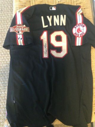 Fred Lynn Autographed Game 2004 Asg Celebrity Softball Jersey - Authenticated