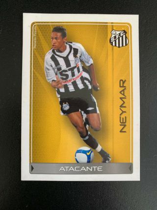 2009/10 Abril Gol Neymar 155 Rookie Card Rare