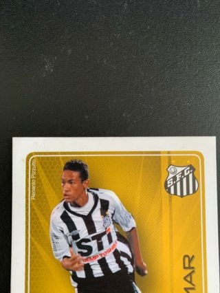 2009/10 ABRIL GOL Neymar 155 Rookie Card Rare 2