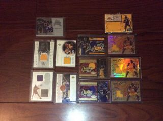 2 2000 - 01 Topps Gold Label Shaquille O’neal Finals Jerseys,  More Shaq Jerseys