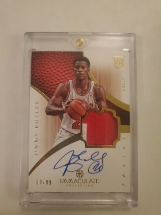 2012 - 13 Immaculate Jimmy Butler Rpa Patch Auto Rc 69/99