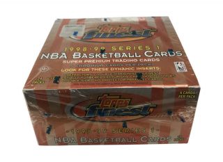 1998 - 99 Topps Finest Basketball Series 1 Hobby Box Factory