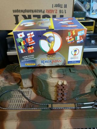 Panini Korea & Japan 2002 World Cup.  Box 100 Packets Bustine Rare Edition