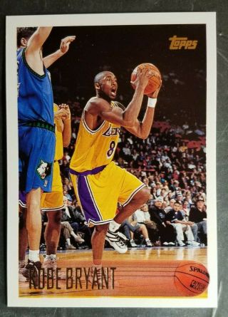1996/97 Topps Kobe Bryant Rookie 138 Mint/nm