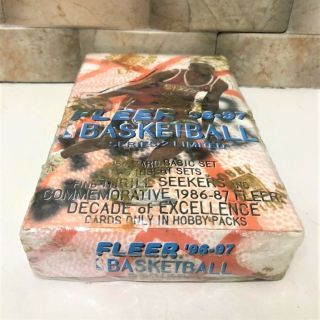 1996 - 97 Fleer Basketball Hobby Box Series 2 Kobe Rc ? Jordan Thrill Seekers?