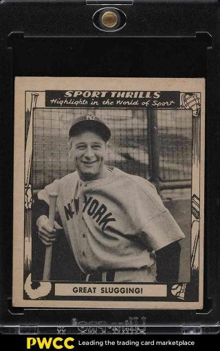 1948 Swell Sport Thrills Great Slugging Lou Gehrig 14
