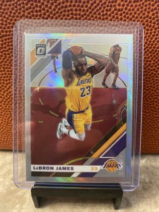 Lebron James 2019 - 20 Panini Donruss Optic Silver Prizm Holo Sp 60 Lakers Psa10?