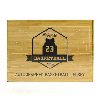 2019/20 Hit Parade Autographed Basketball Jersey Box - Series 30 - Jordan