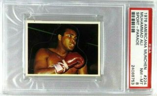 Cassius Clay 1976 Americana Muchen Sport Parade 224 Muhammad Ali Psa 8 Pop 3