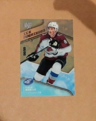Cale Makar 2019/20 Upper Deck Ice Premieres Rookie 149 Rc 98/99 Avalanche Sp