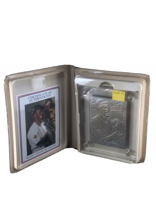 Michael Jordan 1994 Upper Deck Highland Silver Card 4.  25ozt.  999 Silver
