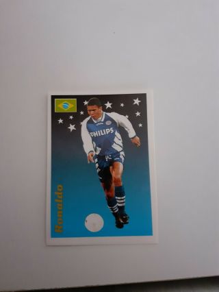 Ronaldo Luiz Nazario De Lima Rookie 1996 Stickers Supercalcio