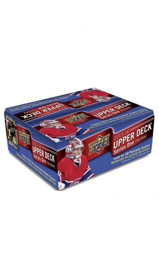 2015 - 16 Upper Deck Series 1 Hockey Retail Box Possible Connor Mcdavid Young Guns