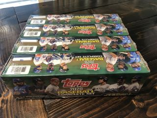 (4) 2020 Topps Series 1 & 2 Factory Complete Set Green Box Full Case (4)