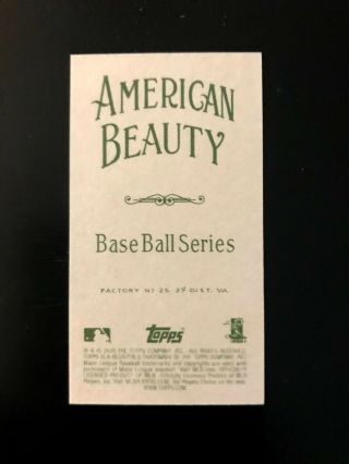 KYLE LEWIS 2020 TOPPS T206 WAVE 4 AMERICAN BEAUTY BACK 01/10 MARINERS RC SSP 2