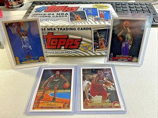 2003 Topps Complete Set Lebron James Rc (issues Read) D Wade Carmelo Kobe Bryant