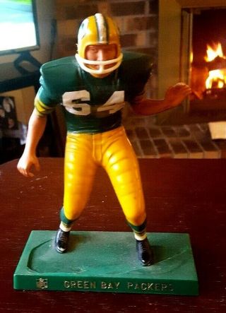 1958 - 1962 Jerry Kramer,  Green Bay Packers Hartland Football Statue