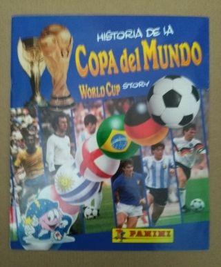 Panini World Cup Story 1990 Copa Del Mundo Complete Loose Sticker Set,  Album