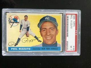1955 Topps Phil Rizzuto 189 York Yankees 